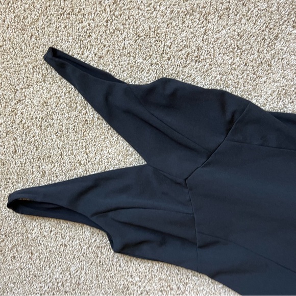 Lulus Iconic Moment Black Stretchy Bodycon Midi Dress - Size Medium - Picture 6 of 11
